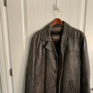 Men’s Leather Coat